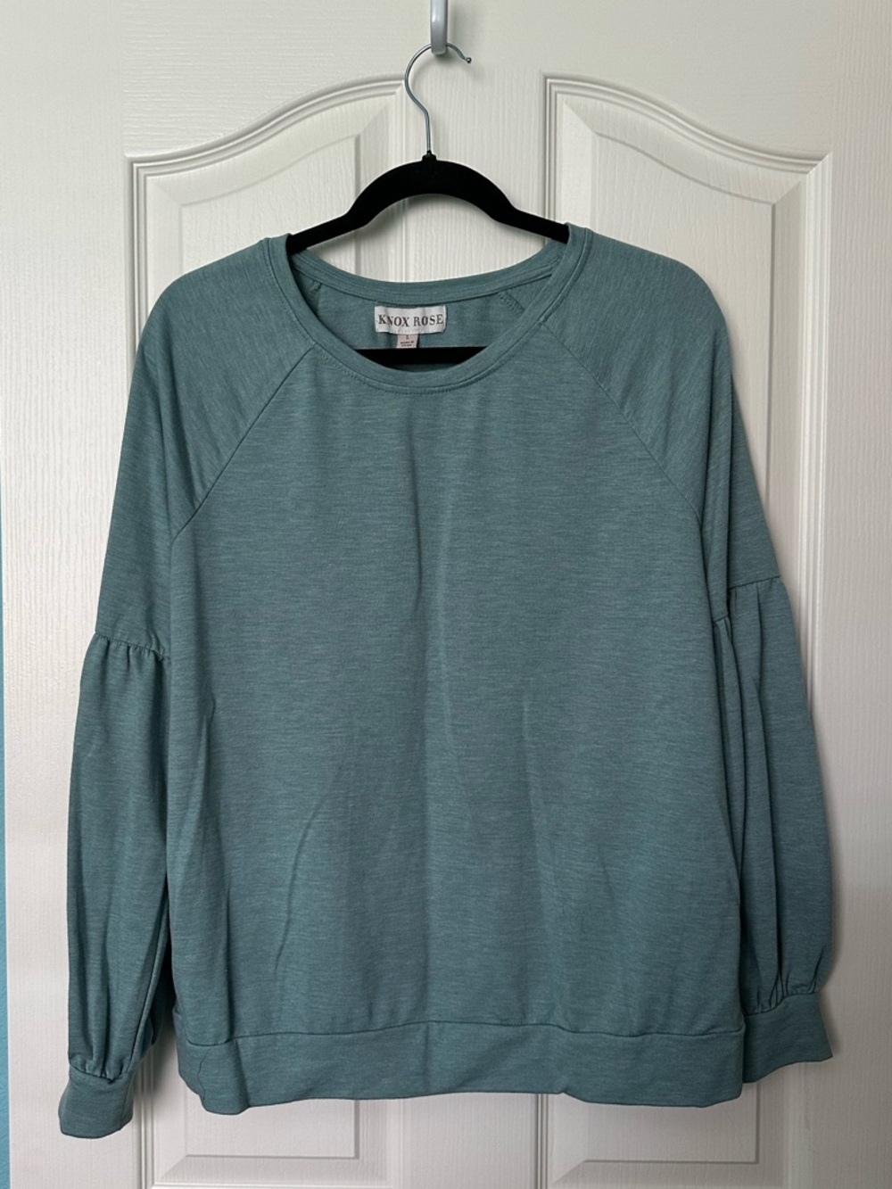 Knox Rose teal/Green long Sleeve top